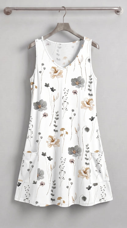 ROBE ESTIVALE IMPRIME EXOTIQUE
