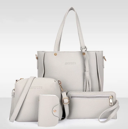 SAC CABAS A BANDOULIERE 4 PIECES