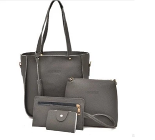 SAC CABAS A BANDOULIERE 4 PIECES
