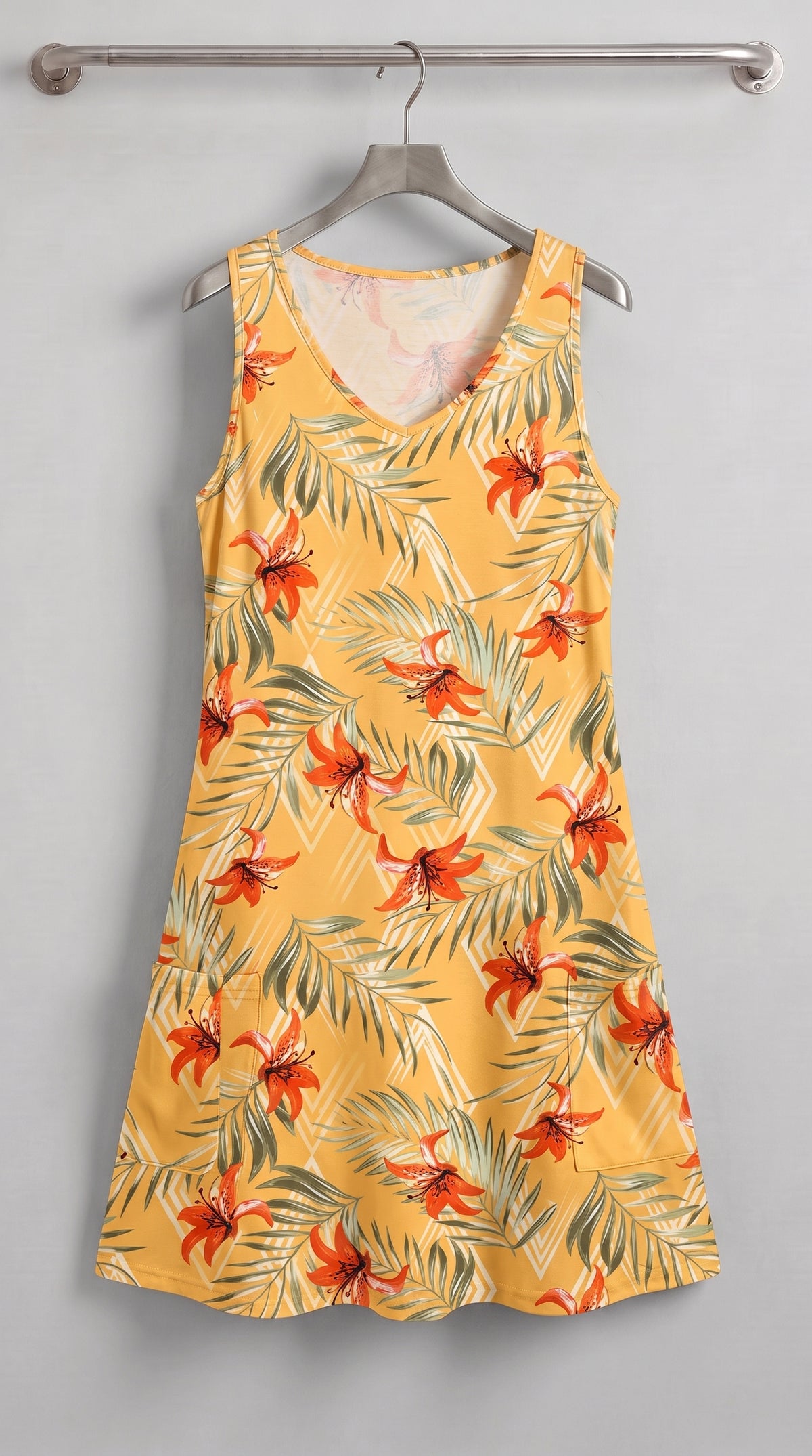 ROBE ESTIVALE IMPRIME EXOTIQUE