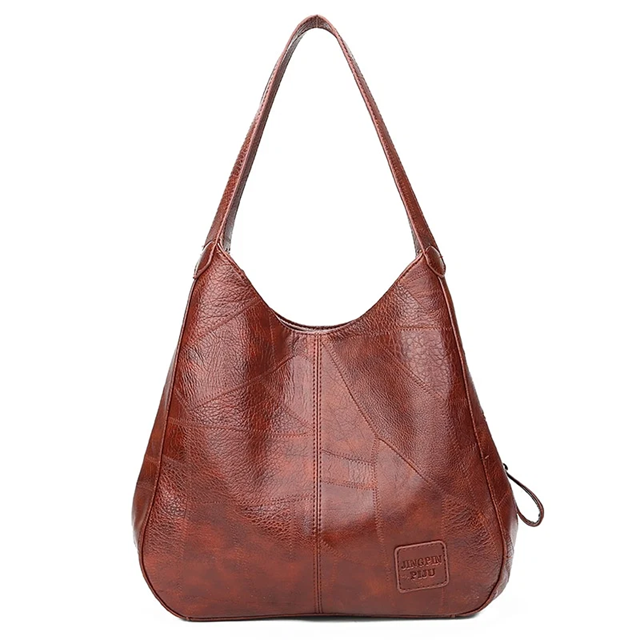 SAC HOBO CUIR PATCHWORK
