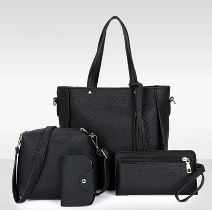 SAC CABAS A BANDOULIERE 4 PIECES