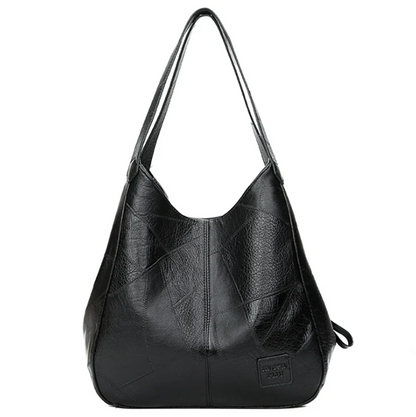 SAC HOBO CUIR PATCHWORK