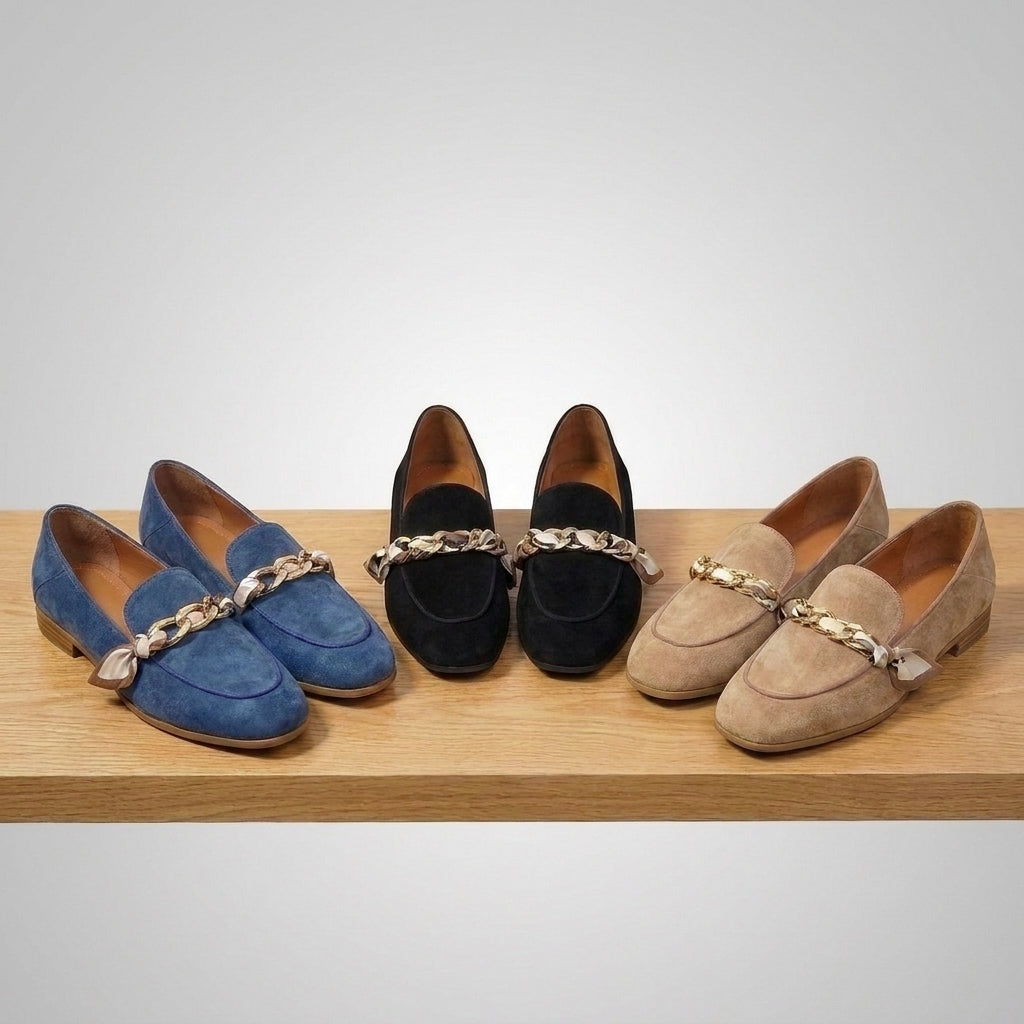 MOCASSINS DAIM CHIC ÉLÉGANT