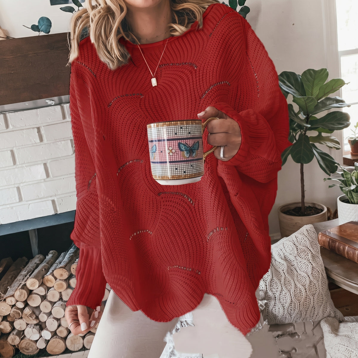 TOP TRICOT MOTIF OUVERT
