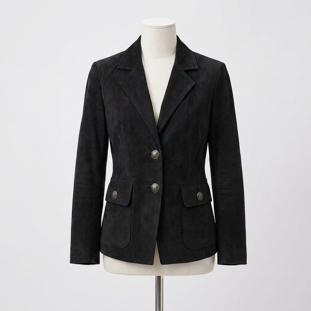 VESTE CHIC POCHES REVERS