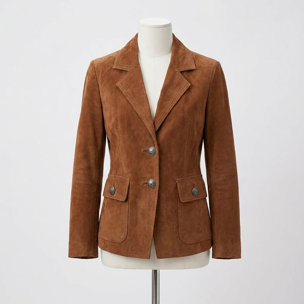 VESTE CHIC POCHES REVERS