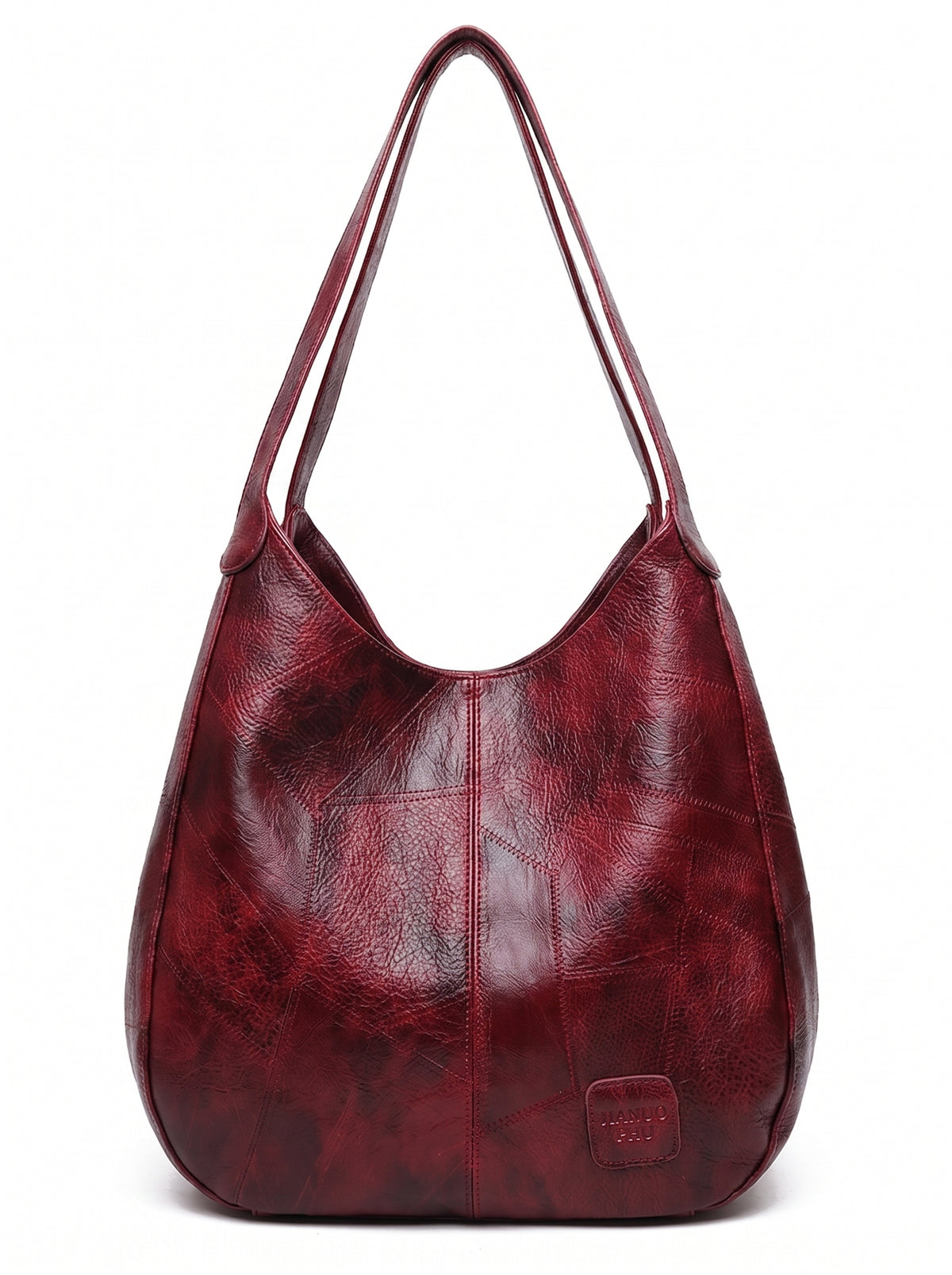 SAC HOBO CUIR PATCHWORK