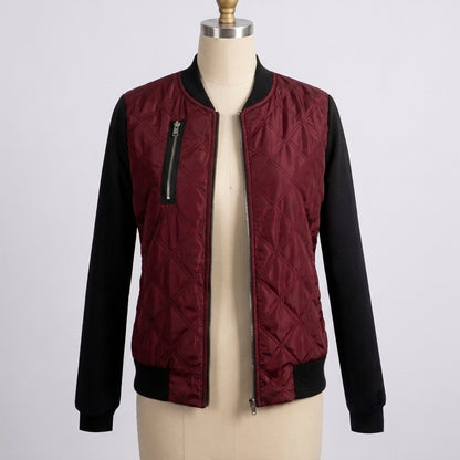 VESTE BIKER MATELASSÉE MODERNE