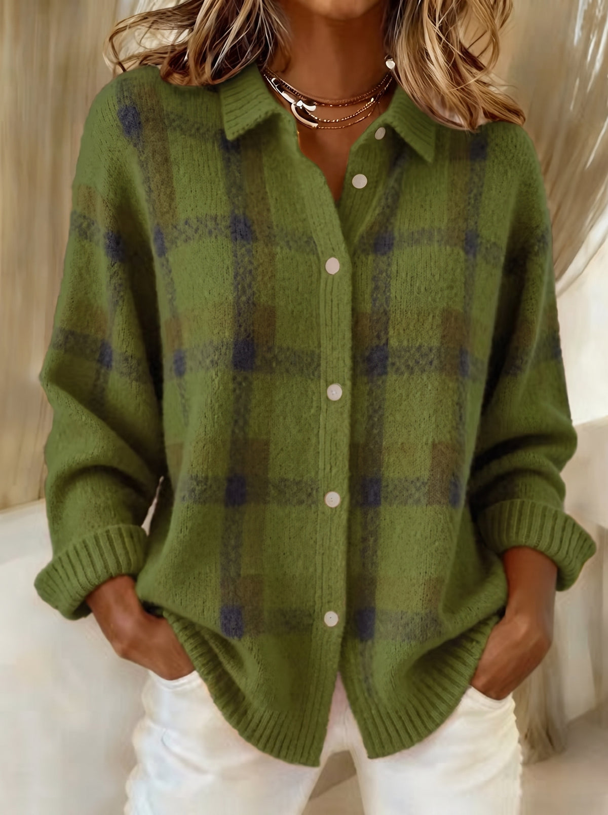 CHEMISE TARTAN DOUCEUR AUTOMNALE